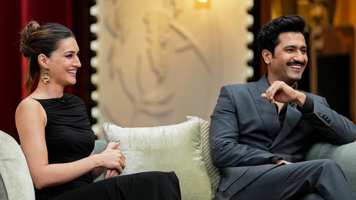 Vicky Kaushal and Kriti Sanon